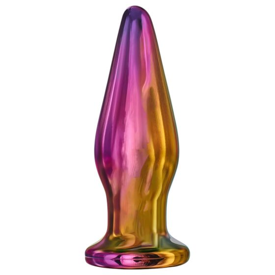 Glamour Glass - Colorful, Remote-Controlled Glass Anal Vibrator