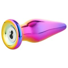   Glamour Glass - Colorful, Remote-Controlled Glass Anal Vibrator