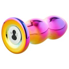 Glamour Glass - Radiant Wave Glass Anal Vibrator (Colorful)