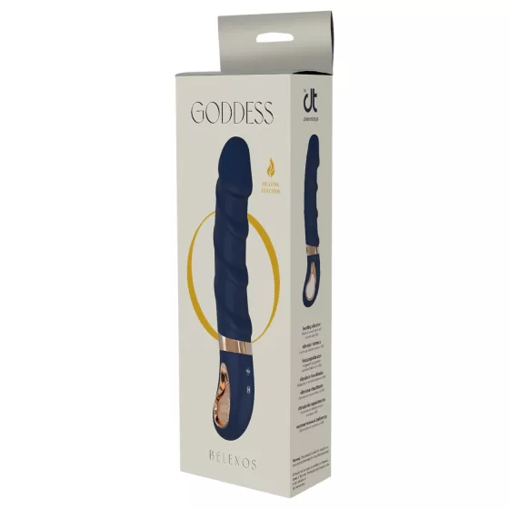 Goddess Belenos - Warming G-Spot Vibrator (Blue)