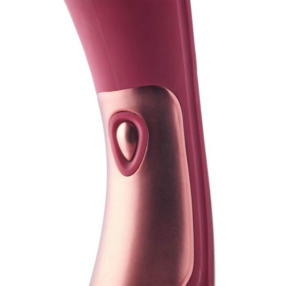 Dinky Jacky 0. Wand - rechargeable massaging vibrator (burgundy)