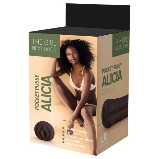 The Girl Next Door Alicia - Realistic Toy (Black)