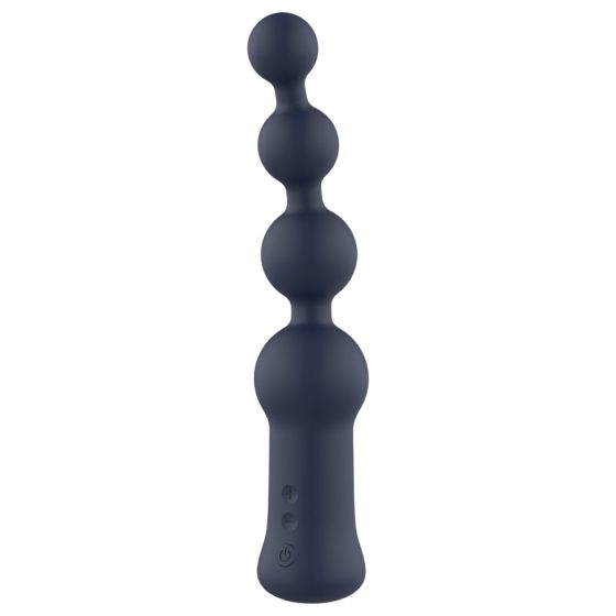 Startroopers Hubble - Rechargeable Beaded Anal Vibrator (Black)