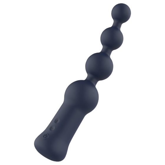 Startroopers Hubble - Rechargeable Beaded Anal Vibrator (Blue)