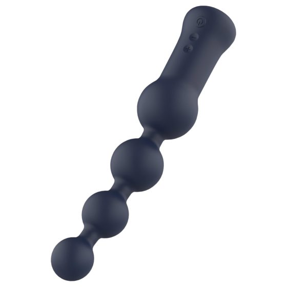 Startroopers Hubble - Rechargeable Beaded Anal Vibrator (Black)