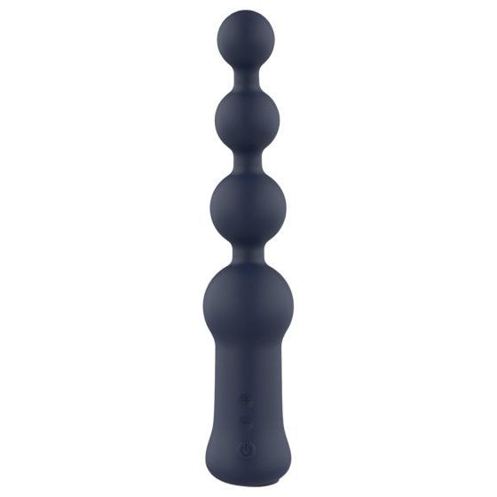 Startroopers Hubble - Rechargeable Beaded Anal Vibrator (Black)