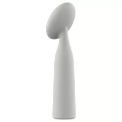 Nude Luna - Rechargeable Mini Wand Vibrator (Gray)