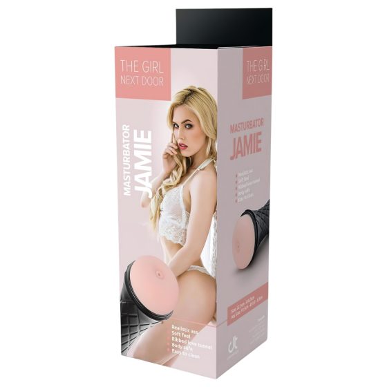 Jamie - The Realistic Girl Next Door Silicone Butt (Natural)