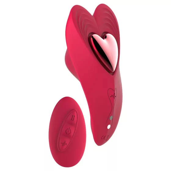 Dreamtoys Amour - wearable knicker vibrator set (red)