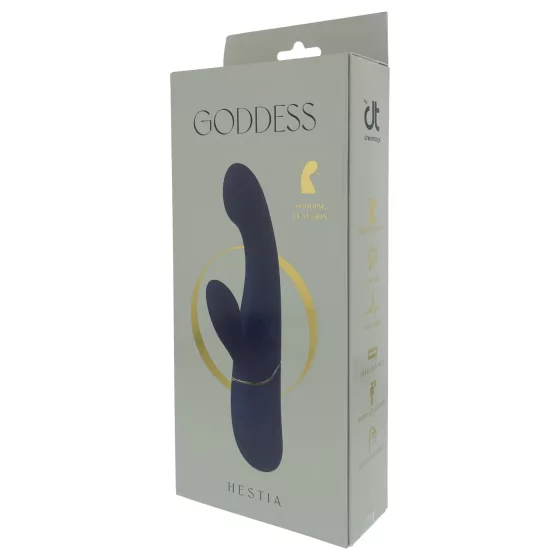 Goddess - nodding couple’s vibrator (dark blue)