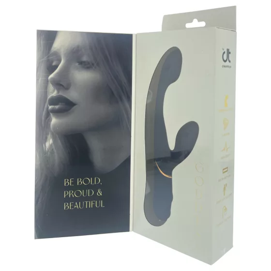 Goddess - nodding couple’s vibrator (dark blue)