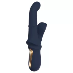 Goddess Iris - beaded clitoral-arm vibrator (blue)