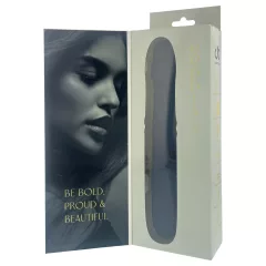 Goddess - thrusting rotating beaded vibrator (dark blue)