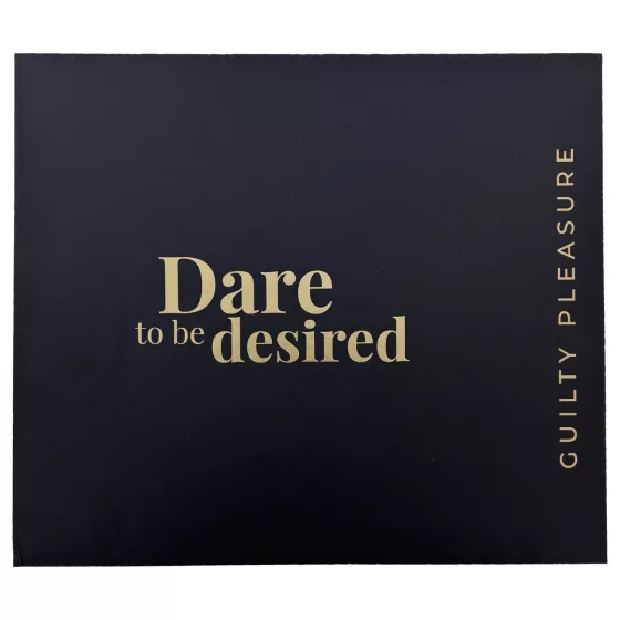 Guilty Pleasure Indulge - BDSM Beginner’s Gift Set (Black)