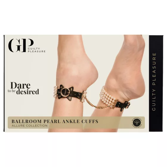 Allure - Black Beaded Ankle Cuff
