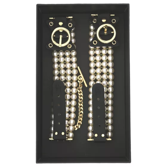 Allure - Black Beaded Ankle Cuff