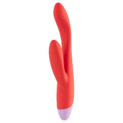   Dreamtoys Love Signal - Red G-Spot Vibrator with Clit Stimulator