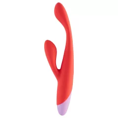   Dreamtoys Love Signal - Red G-Spot Vibrator with Clit Stimulator