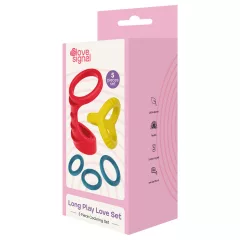Dreamtoys Love Signal - penis ring set (multicolour)
