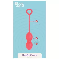 Dreamtoys Love Signal - Geisha Balls Duo (Red)