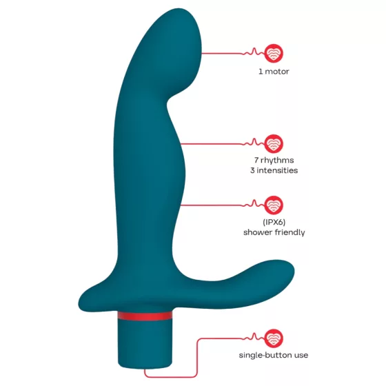 Dreamtoys Love Signal - Prostate Massager Vibrator (Turquoise)