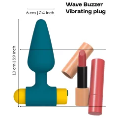 Dreamtoys Love Signal - vibrating anal plug (green)