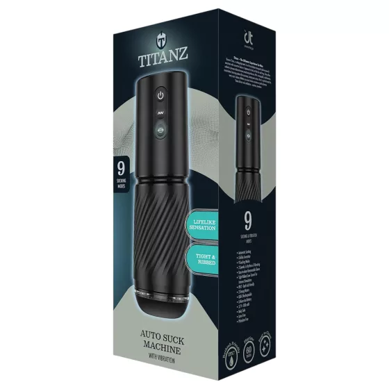 Titanz Auto Suck - automatic masturbator (black)