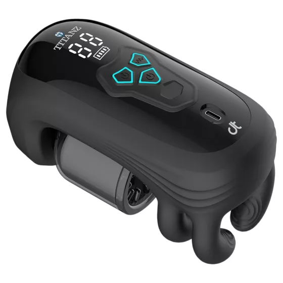 Titanz Auto Squeeze - automatic masturbator (black)