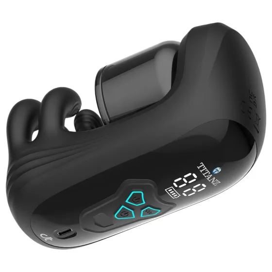 Titanz Auto Squeeze - automatic masturbator (black)