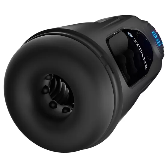 Titanz Ultimate Heat & Thrusting - automatic masturbator (black)