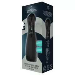   Titanz Ultimate Squeeze & Suck - automatic masturbator (black)