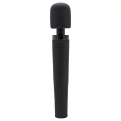 Pixey Deluxe Black Velvet - wand vibrator L (black)