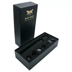 Pixey Deluxe Black Velvet - wand vibrator L (black)