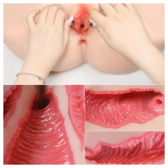 Coconut Vanilla 004 - lifelike torso masturbator (flesh‑coloured)