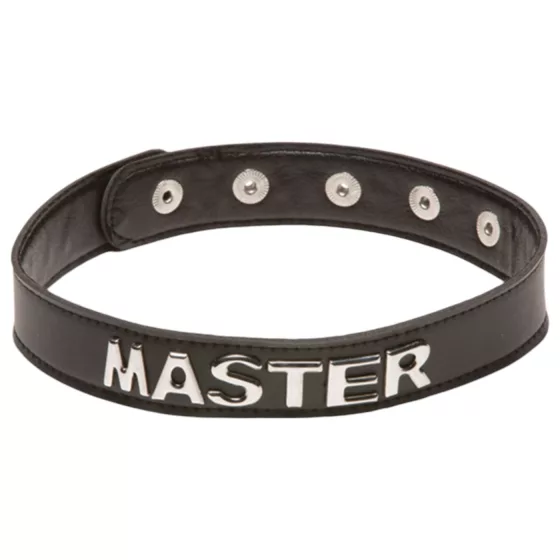 X-Play Master - Black BDSM Collar