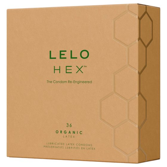 LELO Hex Organic - Luxury Condoms (36 Pack)
