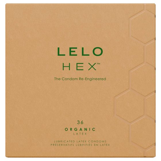 LELO Hex Organic - Luxury Condoms (36 Pack)