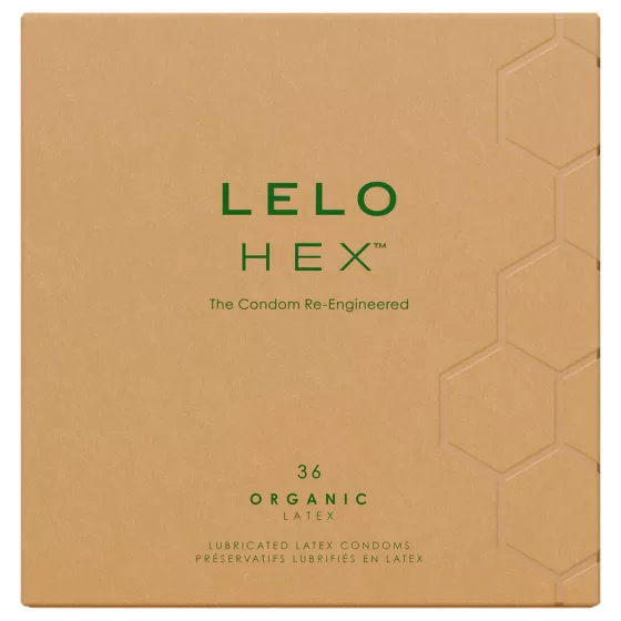 LELO Hex Organic - performance condoms (36 pack)
