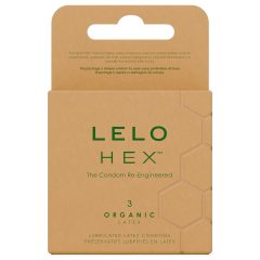 LELO Hex Organic - Luxury Condoms (3 Pack)