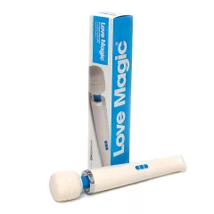 Love Magic Wand - Rechargeable Massager Vibrator (White)