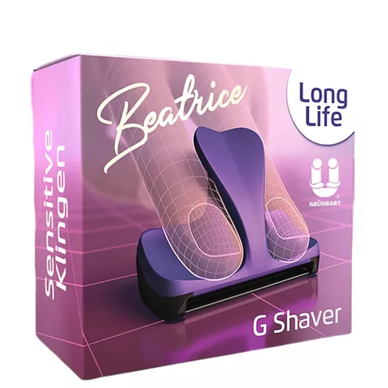 Grünbart - Beatrice Triple-Blade Razor (Purple)