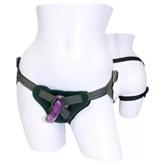 Sportsheets - Strap-On Silicone Dildo (Purple)