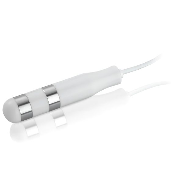 mystim Casanova - White Electro-Stimulation Wand Dildo