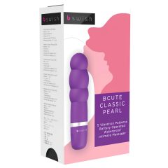 / B SWISH Bcute Pearl - waterproof beaded vibrator (purple)