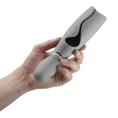   LoversPremium Vulcan - Rechargeable Waterproof Masturbator (Gray)