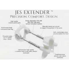   Jes-Extender - Original Standard Penis Enlargement Device (Up to 24cm)