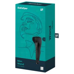   Satisfyer Men's Wand - Rechargeable, Waterproof Tip Vibrator (Black)