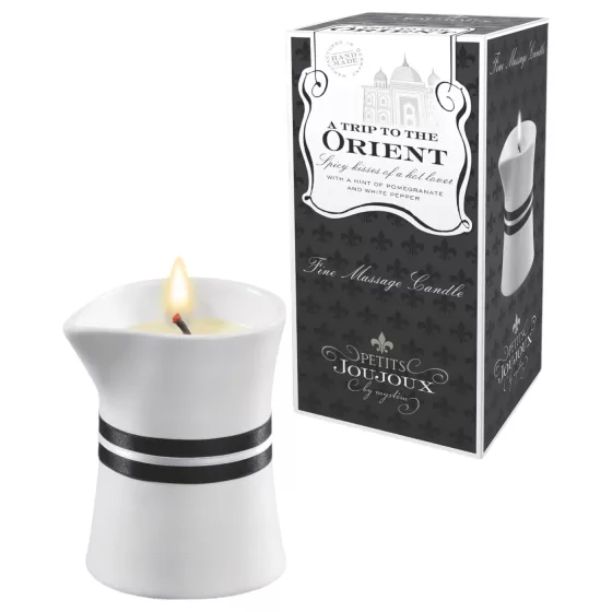Petits Joujoux Orient - Massage Candle 120ml - Pomegranate & White Pepper