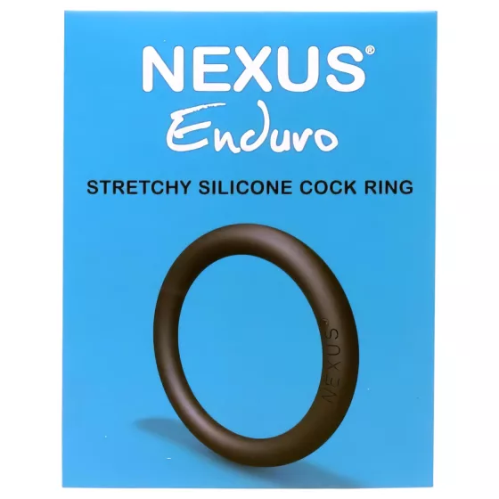 Nexus Enduro - Black Silicone Penis Ring