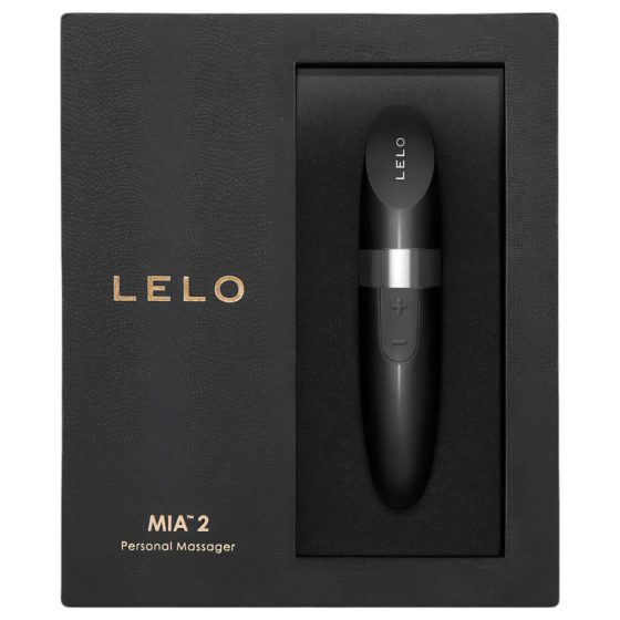 LELO Mia 2 - Black Travel Lipstick Vibrator